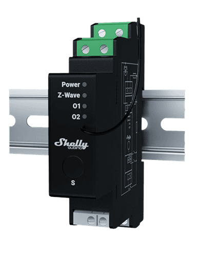 Shelly Qubino Wave Pro Shutter Z-Wave Smart Relay